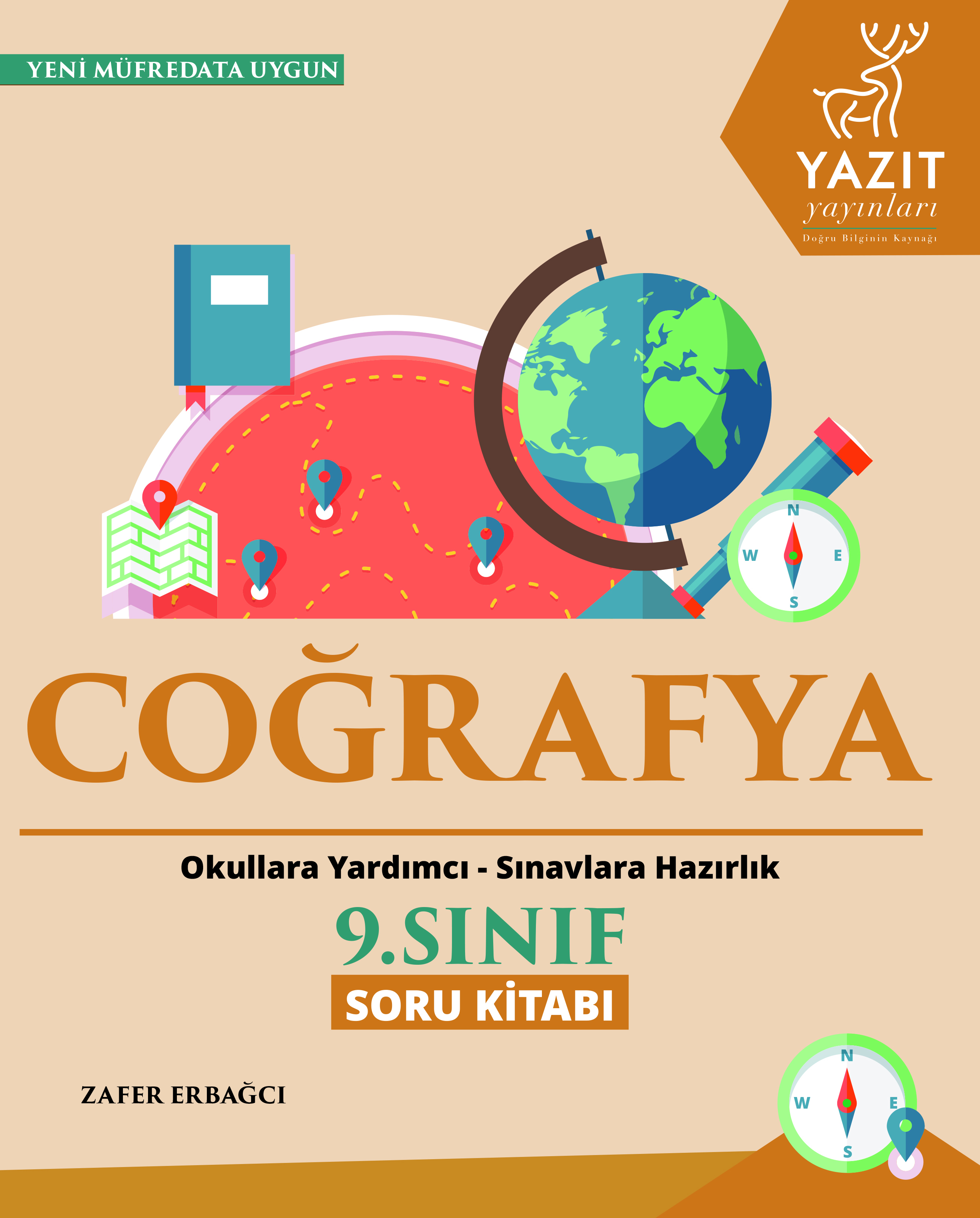 9. Sınıf Coğrafya Soru Kitabı YENİ kapak görseli